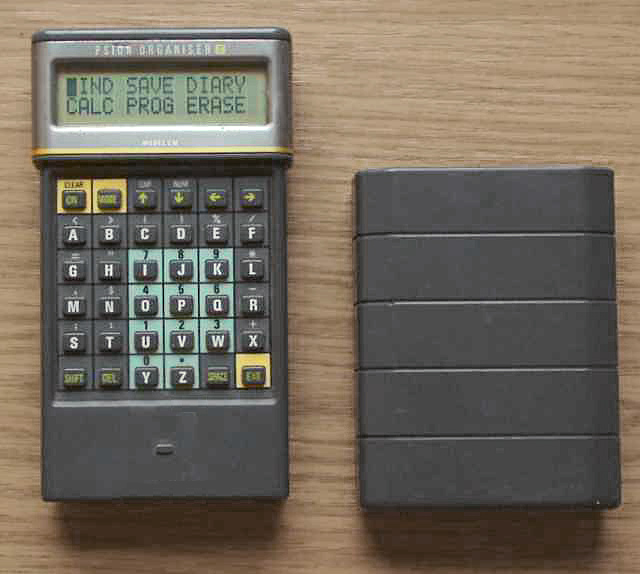 Photo of a Psion Oraniser 2