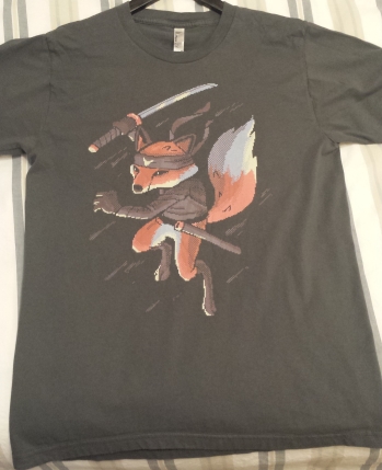 Awesome fox t-shirt